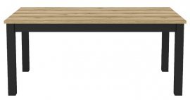 Jedilna miza Olin 180 cm - hrast/črna - 24NWJC94