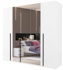 Garderobna omara z ogledalom Violla - 2497LP21