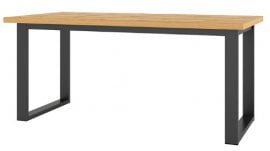 Raztegljiva jedilna miza Halle - hrast - 24N0HK92