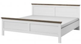 Postelja Evora S 140x200 cm - bel pepel/hrast lefkas - 247DJU30