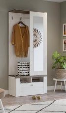 Komplet za hodnik Larona - sibiu larche/sonoma truffel - 244BDZ14