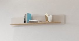 Stenska polica Kasai - gold harbor hrast/perfect touch cashmir - 24HKMI01