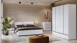 Spalnica Cross S - bela