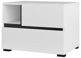 Nočna omarica Cross S - bela - 249WMY22