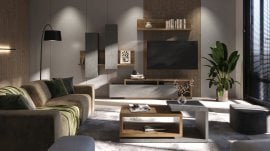 Dnevna soba Bota - appenzeller fichte/matera