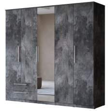 Garderobna omara India S 2 - skrilavec - 24B0DE21