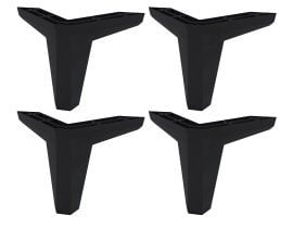 Nogice za kopalniški set Laura - črne - 30W3NM80