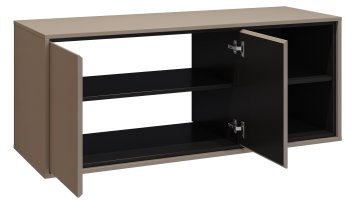 Helvetia meble - Omara pod umivalnik s predali Irvine - kongo-črn/kongo - 30CWNP60
