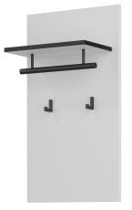 Obešalnik Cross - bela/bela-črna - 249WMY03