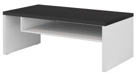 Klubska miza Cross - bela/bela-črna - 249WMY99