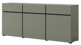 Komoda Cross - zelena/zelena-črna - 24GWMY43