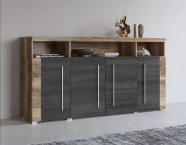 Helvetia meble - Komoda Roger - satenasti oreh/touchwood - 226ZZH28