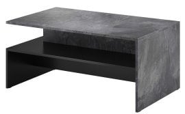 Klubska miza Baros - schiefer - črna - 24B0BM99