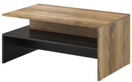 Klubska miza Baros - satin nussbaum-touchwood - 24Z6BM99