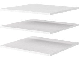 Komplet polic (3 kosi) za garderobne omare - 24LINW01 