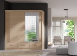 Garderobna omara Canada - riva hrast