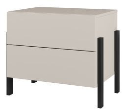 Nočna omarica Jukon S - kašmir - 24KSND22