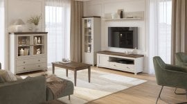 Dnevna soba Evora - svetlo bež/svetlo bež/hrast dunin