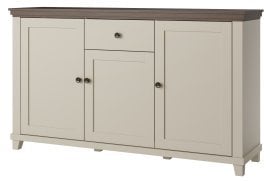 Komoda Evora - svetlo bež/svetlo bež/hrast dunin - 24D1JU47