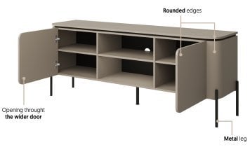 Helvetia meble - TV komoda Bello - 24COOB40