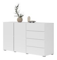 Helvetia meble - Komoda Asymetric - bela - 2497OA42