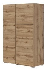 Komoda visoka Asymetric - hrast wotan - 24N0OA46