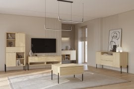 Dnevna soba Ore - hrast lindberg