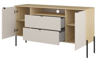 Helvetia meble - Korpus za komodo Ore  - hrast lindberg - 24LGOG86