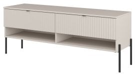 TV komoda Ore - kašmir z rebrasto strukturo - 24KROG41