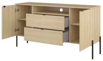 Helvetia meble - Komoda Ore - hrast lindberg - 24LGOG26