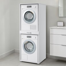 Omara za pralni in sušilni stroj Aza - bela - 3097ME61