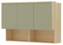 Viseča omarica Terra - hrast/evkaliptus - 24LEON11