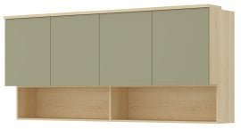 Viseča omarica Terra - hrast/evkaliptus - 24LEON13