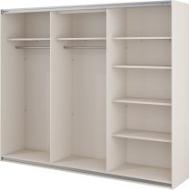 Helvetia meble - Garderobna omara Beta 250 cm - kašmir - 22KL1659