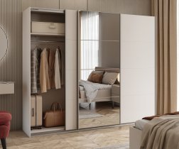 Helvetia meble - Garderobna omara Beta 250 cm - kašmir - 22KL1659