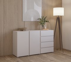 Helvetia meble - Komoda Asymetric - kašmir - 24KSOA42