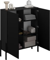 Helvetia meble - Visoka komoda Jukon - črni onyx - 24W3ND42