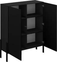 Helvetia meble - Visoka komoda Jukon - črni onyx - 24W3ND42