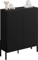 Helvetia meble - Visoka komoda Jukon - črni onyx - 24W3ND42
