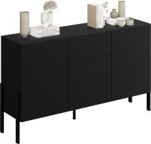 Helvetia meble - Komoda Jukon - črni onyx - 24W3ND43