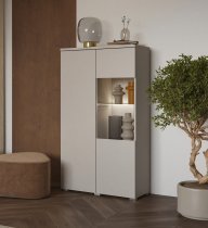 Helvetia meble - Vitrina Modo - kašmir - 24KSOJ44