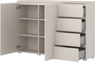 Helvetia meble - Visoka komoda Modo - kašmir - 24KSOJ45