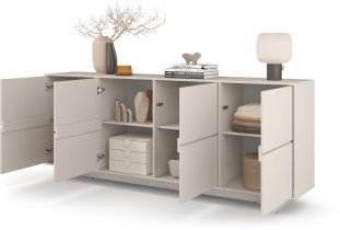 Helvetia meble - Široka komoda Tatami - kašmir - 24KSPA25