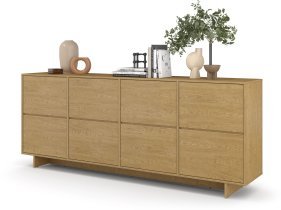 Helvetia meble - Široka komoda Tatami - hrast - 24BDPA25