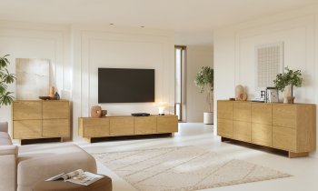 Helvetia meble - Široka komoda Tatami - hrast - 24BDPA25