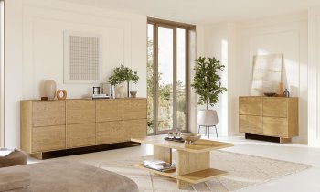 Helvetia meble - Široka komoda Tatami - hrast - 24BDPA25
