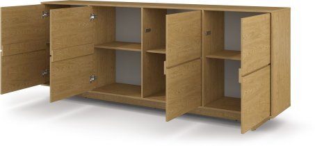 Helvetia meble - Široka komoda Tatami - hrast - 24BDPA25