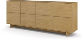 Široka komoda Tatami - hrast - 24BDPA25