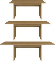 Helvetia meble - Raztegljiva jedilna miza  Eko 160-240 cm - 24BDMJ92