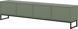 TV komoda Loft 4D - zelena - 24G2OZ40